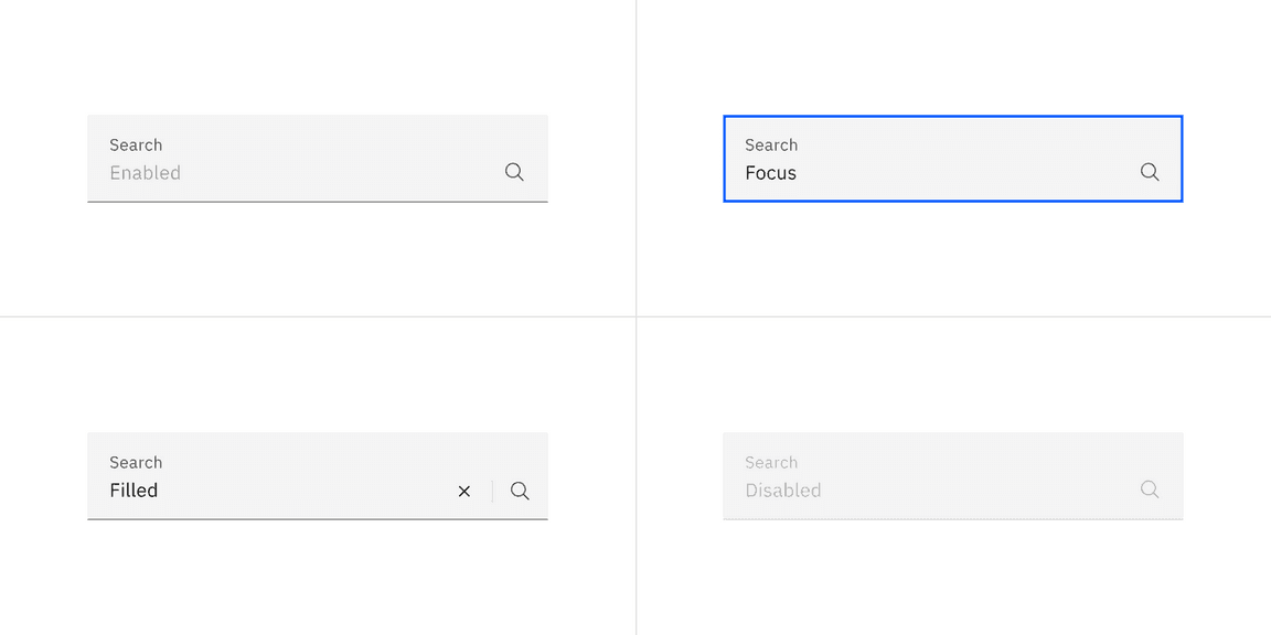 Search states